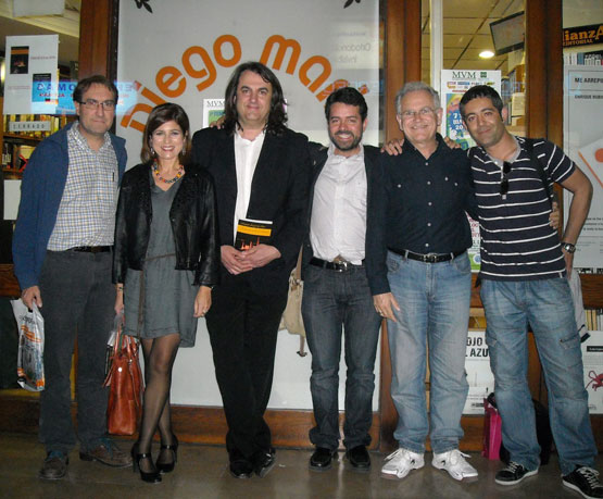 Presentación de Extraña noche en Linares en Librería Diego Marín de Murcia