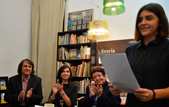 Presentación de Novelas reunidas en la Librería Burma, de Madrid