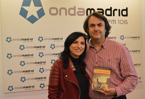 Entrevista de Isabel García Regadera a Miguel Ángel de Rus en el programa De Uno en Uno de Onda Madrid, por Novelas reunidas 