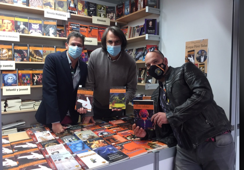 Miguel Ã�ngel de Rus presenta El taxista asesino en la Feria del Libro de Valladolid