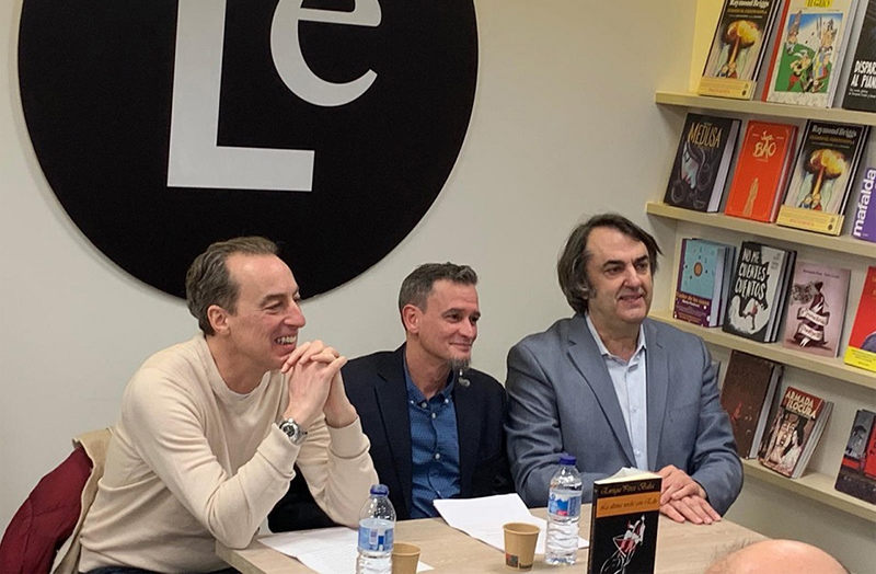 Enrique Pérez Balsa junto a Miguel Ángel de Rus e Ignacio del Valle Enrique Pérez Balsa junto Miguel Ángel de Rus e Ignacio del Valle